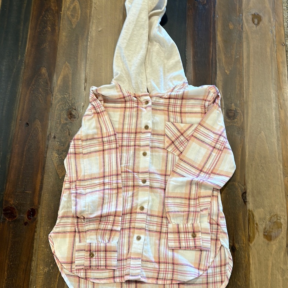 NWT- Old Navy Button Up Shirt with Hood